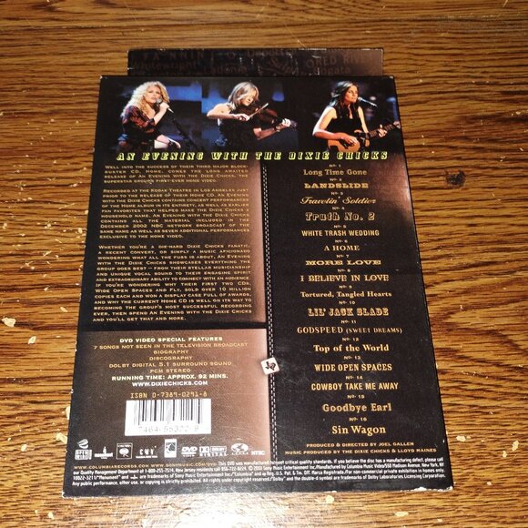 The Dixie Chicks - An Evening With The Dixie Chicks (DVD, 2003) - Picture 3 of 3